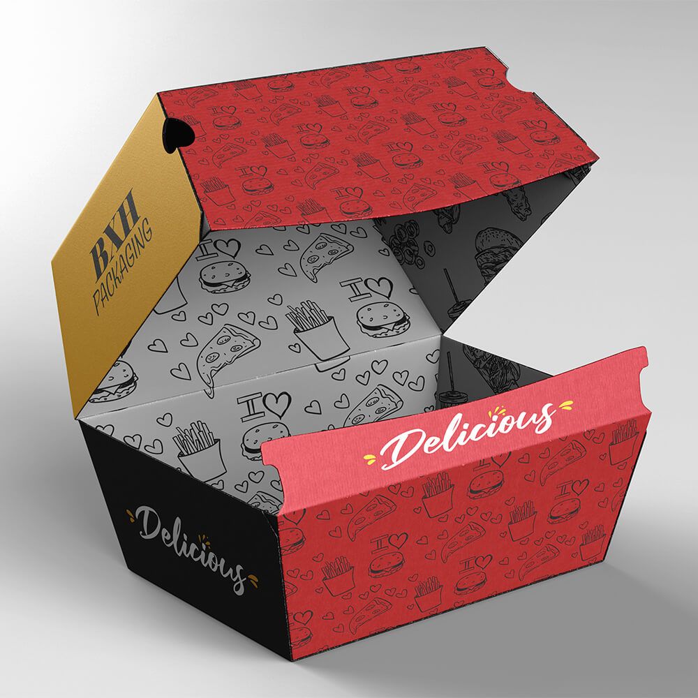 Boost the Identity of Your Brand Using Your Burger Boxes