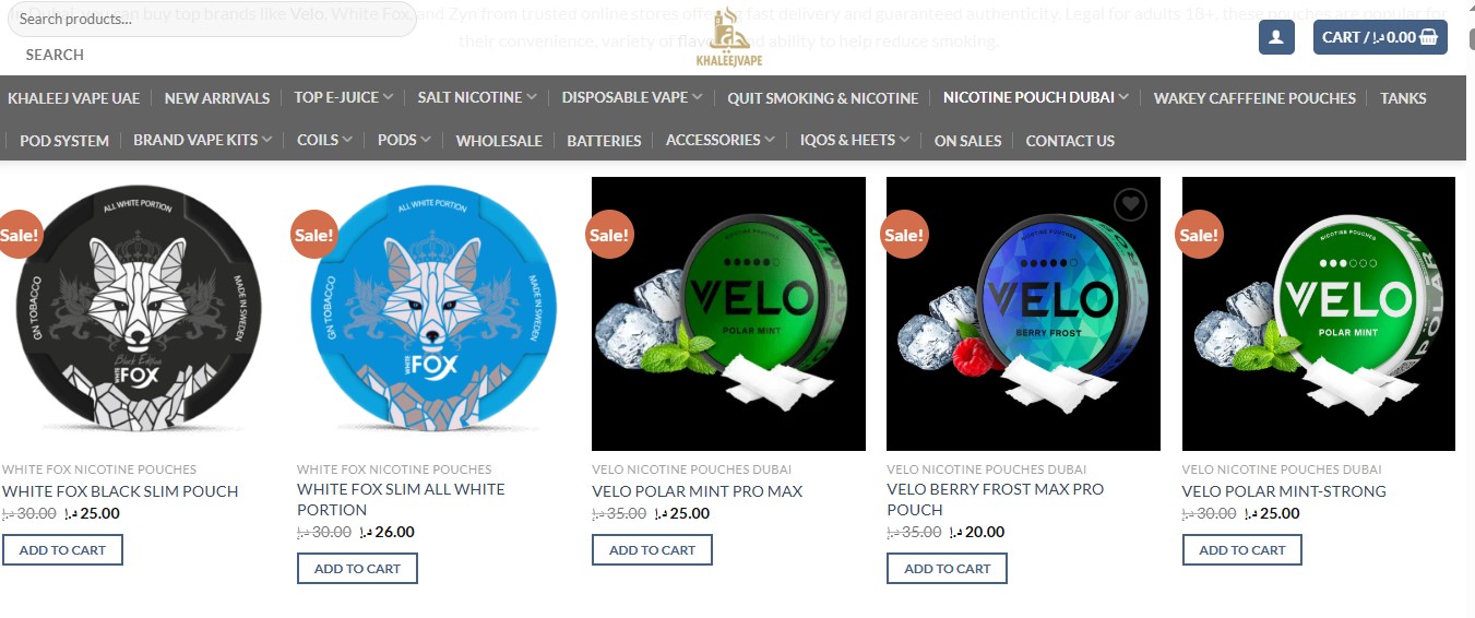 Your Complete Guide to Nicotine Pouches in Dubai