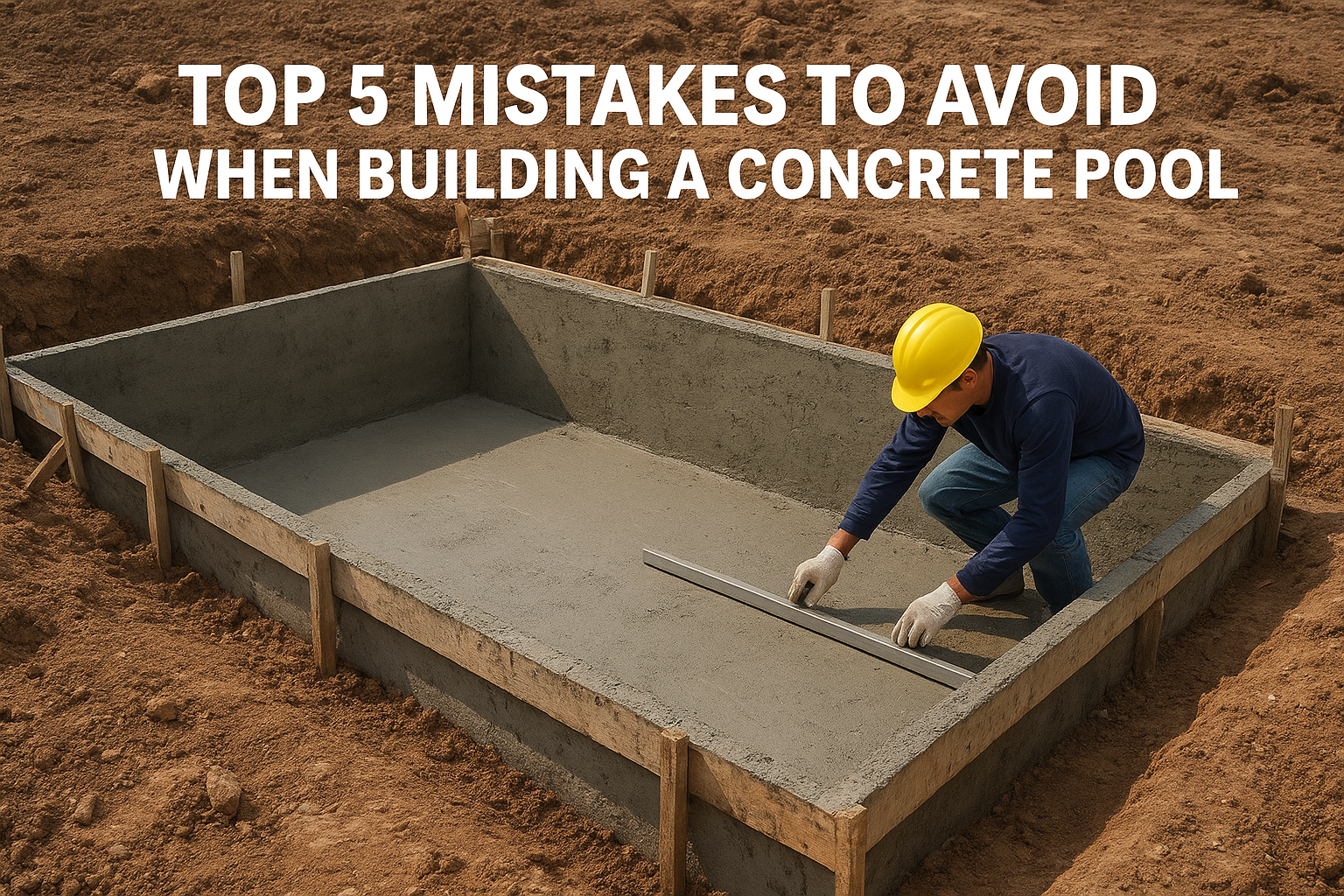 concrete pool