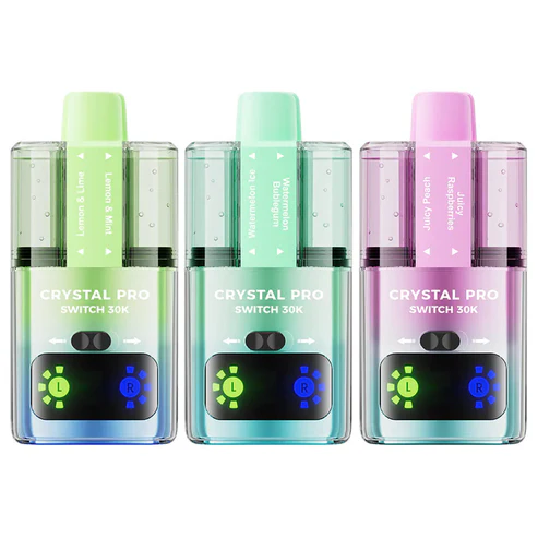 Crystal Pro Switch 30000 Box of 5 Ultimate Disposable Vape