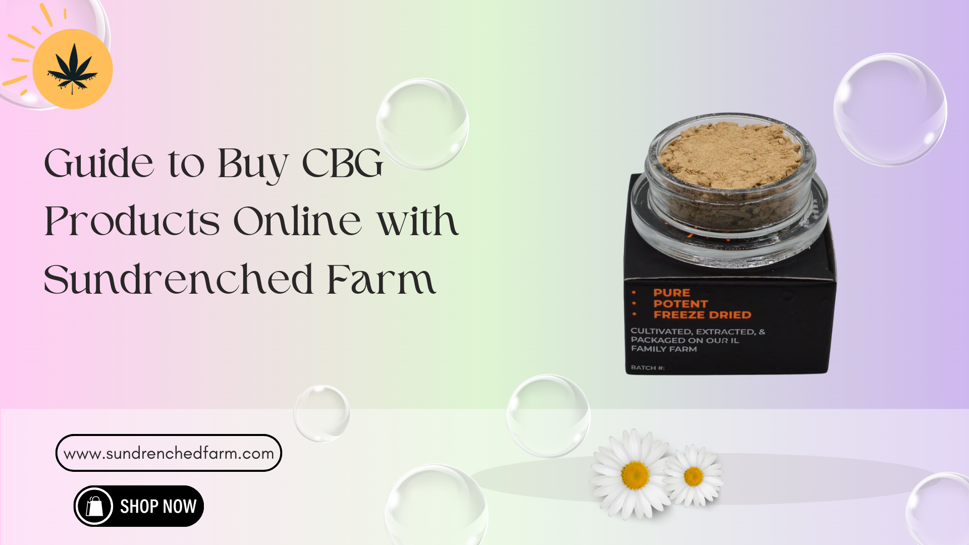Buy CBG products