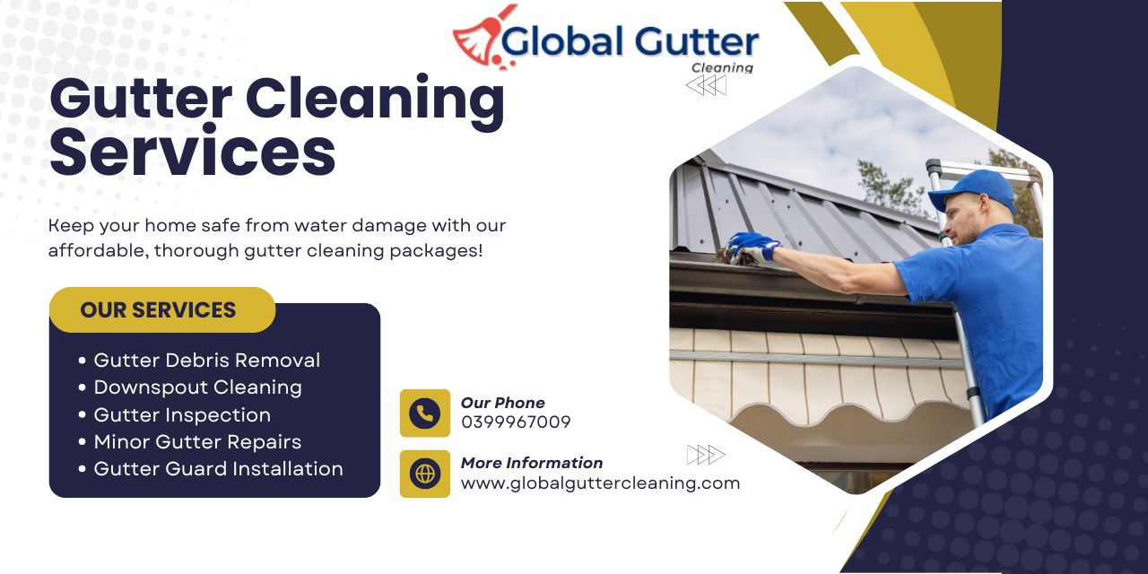 Gutter Cleaning in Moreland