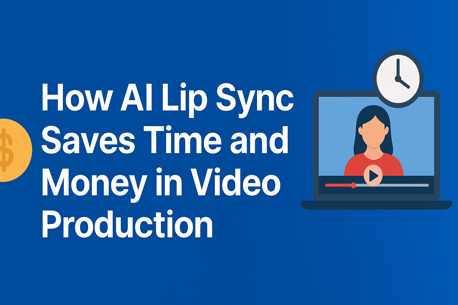 How AI Lip Sync Saves Time and Money in Video Production