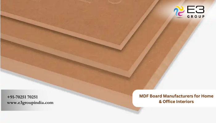 MDF Board Manufacturers for Home & Office Interiors