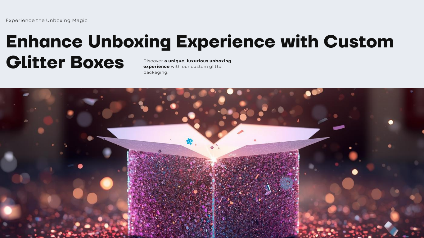 Enhance Unboxing Experience with Custom Glitter Boxes