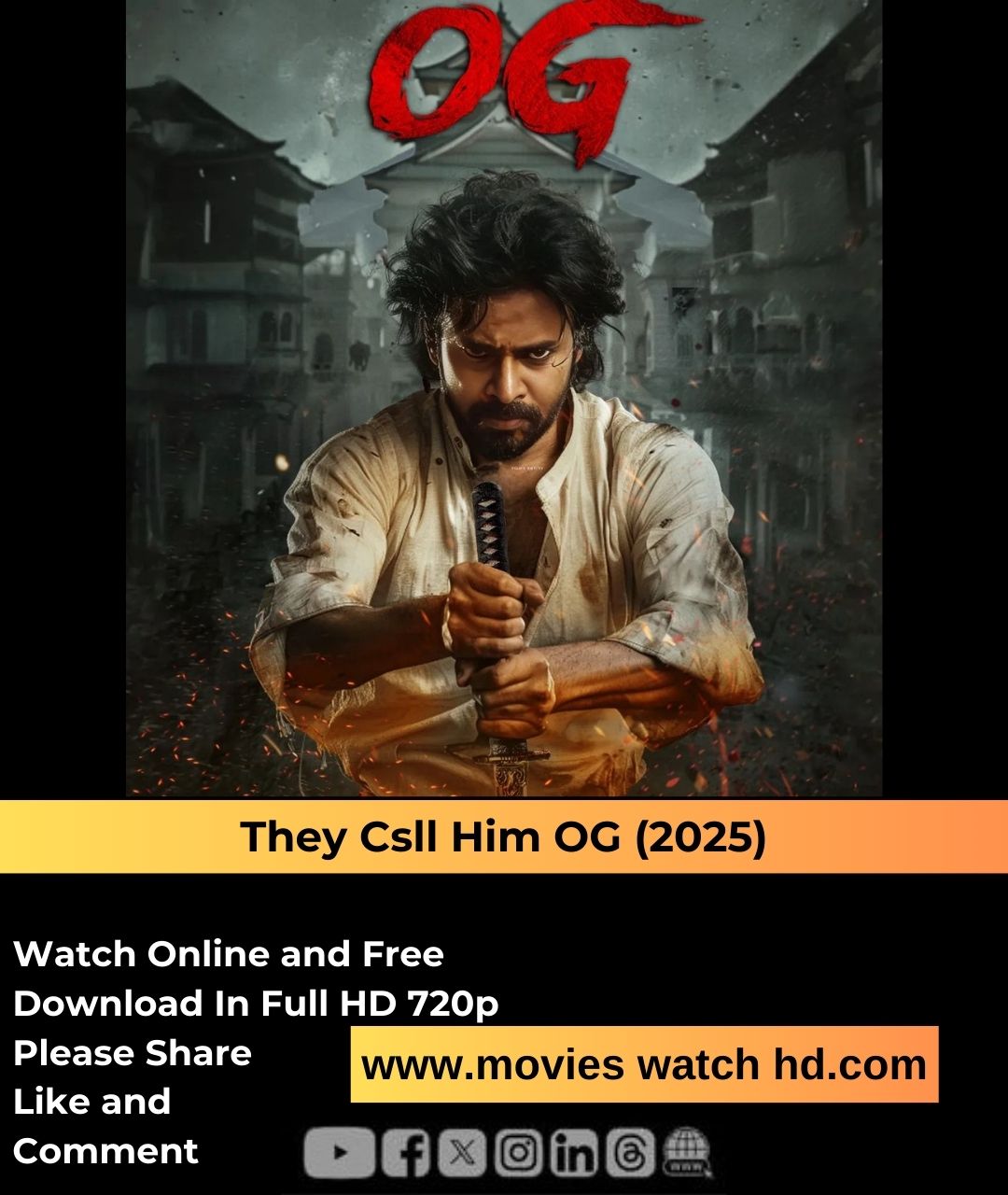 Why They Call Him OG (2025) is Special – Watch in HD The year 2025 is shaping up to be one of the biggest years for cinema, with many exciting films lined up for release. Among them, one title has been making headlines across India and internationally—They Call Him OG (2025). This action-packed thriller has already captured attention with its gripping trailers, stylish action sequences, and powerful performances. Unlike ordinary films, They Call Him OG is designed as a complete cinematic experience, offering a mix of suspense, romance, drama, and high-voltage action. And the best part? You don’t have to wait for DVDs or TV telecasts. Thanks to Movies Watch HD, WatchMoviesHD, and other watch online movies platforms, you can enjoy the film in full HD from the comfort of your home. Whether you prefer watching on your laptop, smart TV, or smartphone, this movie is available in both 720p and 1080p HD quality. If you’re someone who loves movies with thrilling action, emotional twists, and unforgettable characters, They Call Him OG is a must-watch. Let’s explore why this film is so special and how you can stream it online seamlessly. Why They Call Him OG (2025) Stands Out 🎬 Mass Appeal The film isn’t just about big action sequences—it offers romance, loyalty, and emotional depth. This balance makes it appealing to fans of different genres, whether you love adrenaline-pumping fights or heartfelt drama. ⭐ Powerful Star Cast They Call Him OG features top Bollywood and South Indian stars, each delivering memorable performances. Every character feels alive and adds to the larger story, making the film engaging from start to finish. 🎥 High Production Value From cinematography to soundtrack, every aspect of the movie has been crafted to impress. The action scenes use the latest filming technology, giving the movie an international appeal while staying true to its Indian roots. 📺 Available in HD Anytime No matter where you are, you can watch They Call Him OG (2025) on Movies Watch HD or WatchMoviesHD. Both platforms ensure smooth streaming, giving you the option to enjoy the movie in crisp 720p or 1080p HD. Quick Details of They Call Him OG (2025) Feature Details Title They Call Him OG Release Year 2025 Language Hindi (Dubbed also available) Genre Action, Thriller, Drama Available On Movies Watch HD, WatchMoviesHD, Watch Online Movies Quality HD (720p & 1080p) Audience Fans of action-packed blockbusters Storyline (Spoiler-Free) At its core, They Call Him OG follows the story of a mysterious man known only as “OG.” Respected by his people and feared by his enemies, OG finds himself standing against ruthless villains who threaten peace. As battles intensify, he must protect his land, his people, and his honor. What makes the film unique is the balance between explosive action and human emotions. Beyond thrilling stunts, the movie explores themes of duty, sacrifice, and loyalty. Each twist keeps viewers hooked, making it one of the most engaging films of 2025. How to Watch They Call Him OG (2025) Online Streaming this blockbuster is simple: Visit Movies Watch HD or WatchMoviesHD. Search for They Call Him OG (2025). Choose your preferred HD option (720p or 1080p). Press play and start enjoying instantly. No downloads, no delays—just smooth, high-quality streaming for anyone who loves to watch online movies. Why Choose Movies Watch HD? There are many streaming options online, but Movies Watch HD and WatchMoviesHD have built a reputation for reliability and quality. Here’s why fans prefer them: HD quality streaming for a near-theater experience. Fast servers with minimal buffering. Compatible with mobiles, laptops, and TVs. Regular updates with the latest movie releases. For anyone who loves to watch online movies, these platforms are among the best choices in 2025. FAQs About They Call Him OG (2025) Q1: Where can I watch They Call Him OG (2025)? You can stream it on Movies Watch HD and WatchMoviesHD in HD. Q2: Is it available in Hindi? Yes, the movie is available in Hindi dubbed as well as its original language. Q3: What genre is the film? It’s an action-thriller with suspense and drama. Q4: Can I watch it on mobile? Yes, it’s accessible on smartphones, tablets, and laptops. Q5: Do I need to download the movie? No, you can stream directly online without downloading. Q6: Is the streaming quality reliable? Yes, with 720p and 1080p HD options, you get crystal-clear visuals. Conclusion They Call Him OG (2025) is not just another action film—it’s a complete cinematic experience. With its thrilling storyline, powerful cast, and breathtaking visuals, it has already become one of the most awaited releases of the year. Thanks to platforms like Movies Watch HD and WatchMoviesHD, you can watch this blockbuster online anytime, anywhere. With high-definition streaming, fast servers, and mobile-friendly design, enjoying this film is easier than ever. So, if you’re searching for the best way to watch online movies in HD, don’t miss They Call Him OG (2025). Stream it today and experience why fans are calling it one of the biggest action spectacles of the year.