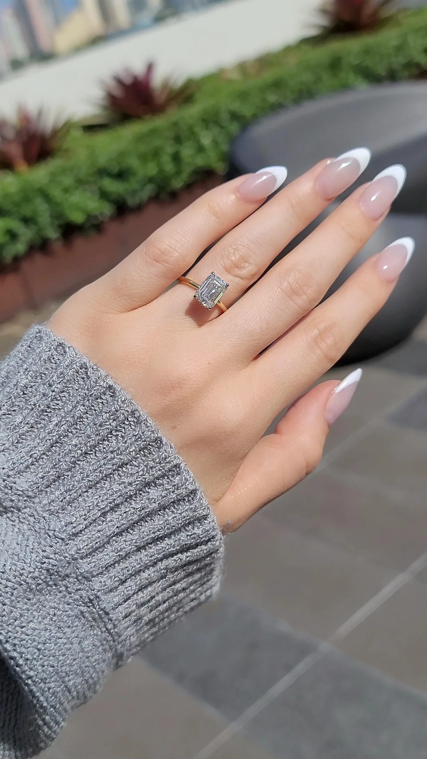 emerald diamond engagement rings