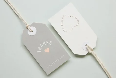 Wave Hang Tags: Strengthen Your Brand