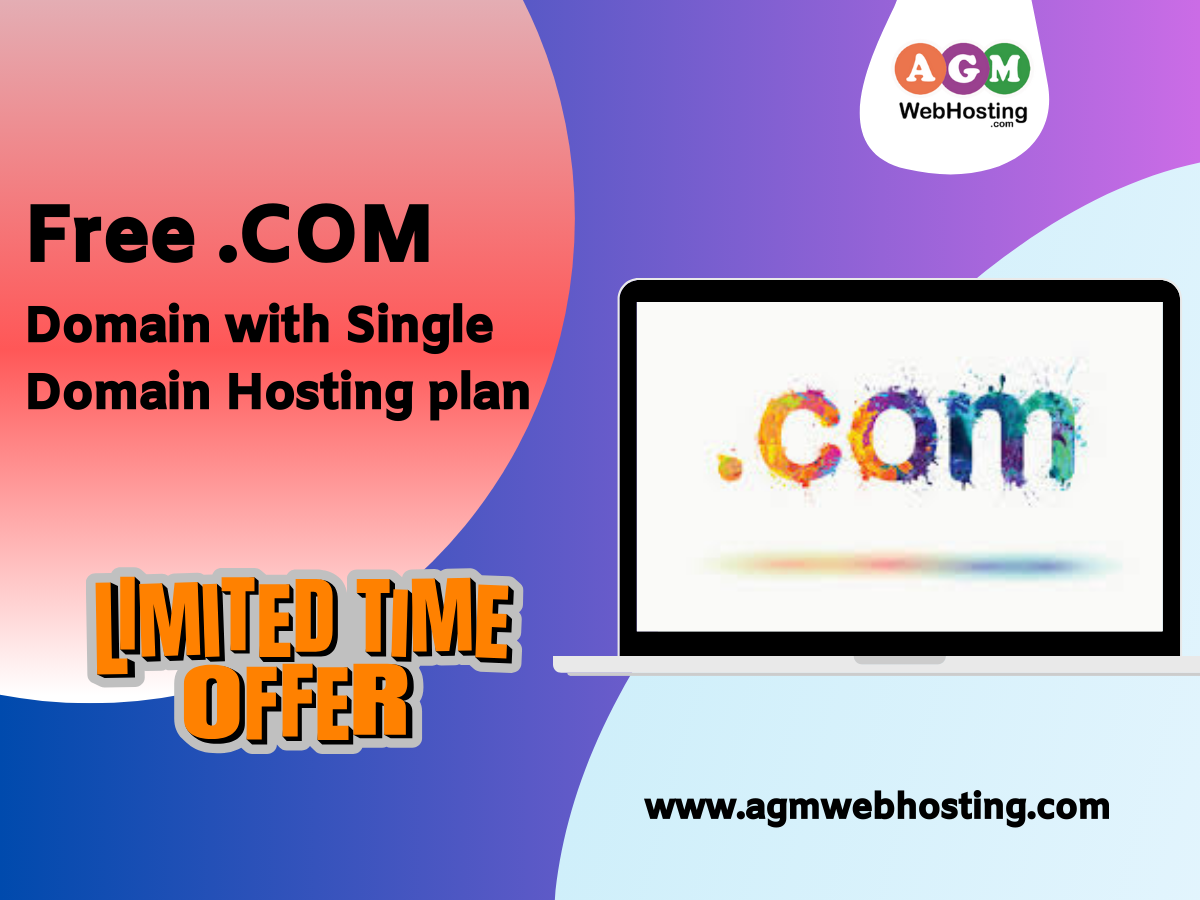 Free .COM Domain with Hosting | Single Domain Hosting | Domain Name Registration Nepal