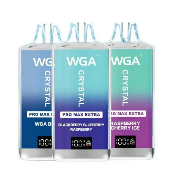 WGA Crystal Pro Max Extra 15000 Box of 10 Long-Lasting Vape