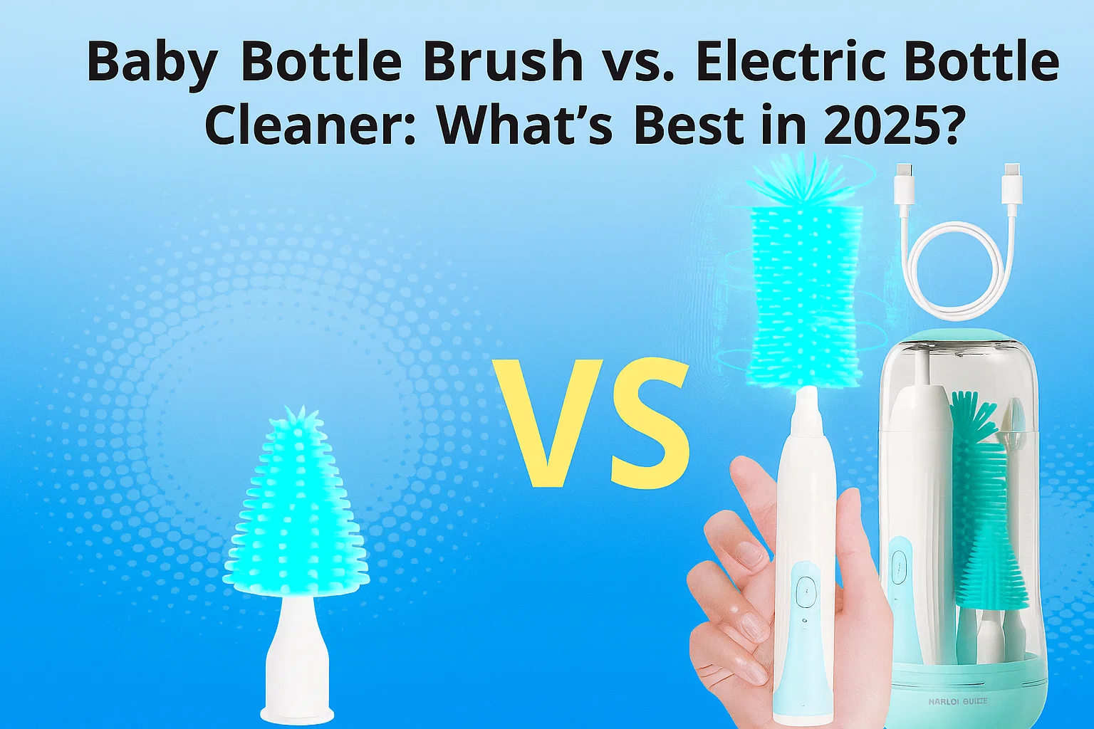 Baby Bottle Brush vs Electric Bottle Cleaner: What’s Best in 2025?