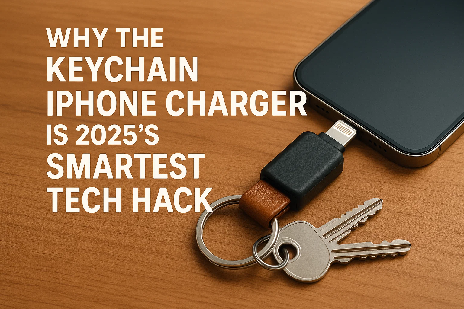 keychain iphone charger