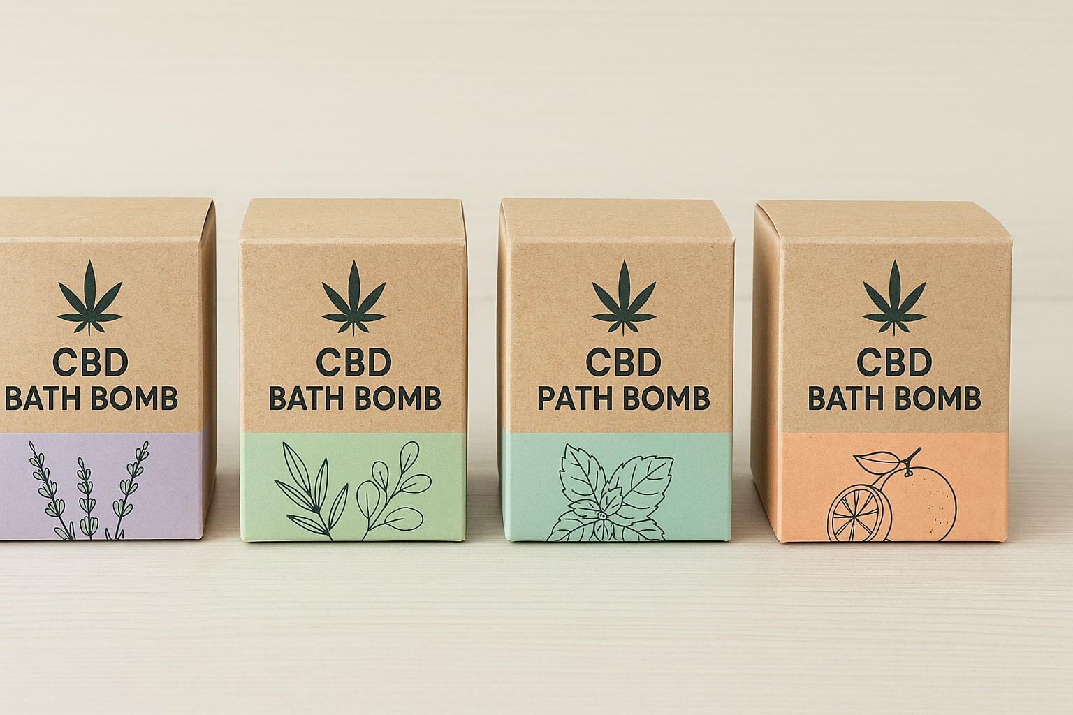 cbd bath bomb boxes