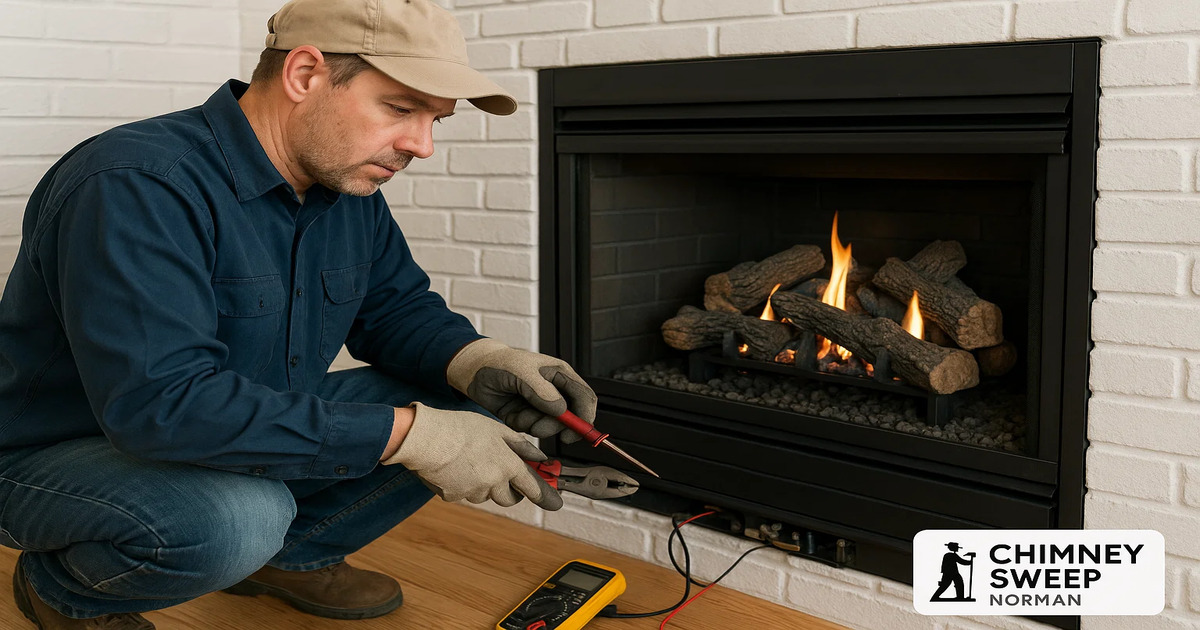 What Are the Most Common Issues Requiring Gas Fireplace Repair in Norman OK?
