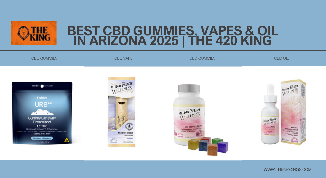Best CBD Gummies, Vapes & Oil in Arizona