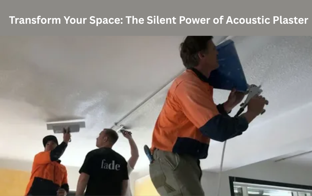 Acoustic plaster Dubai