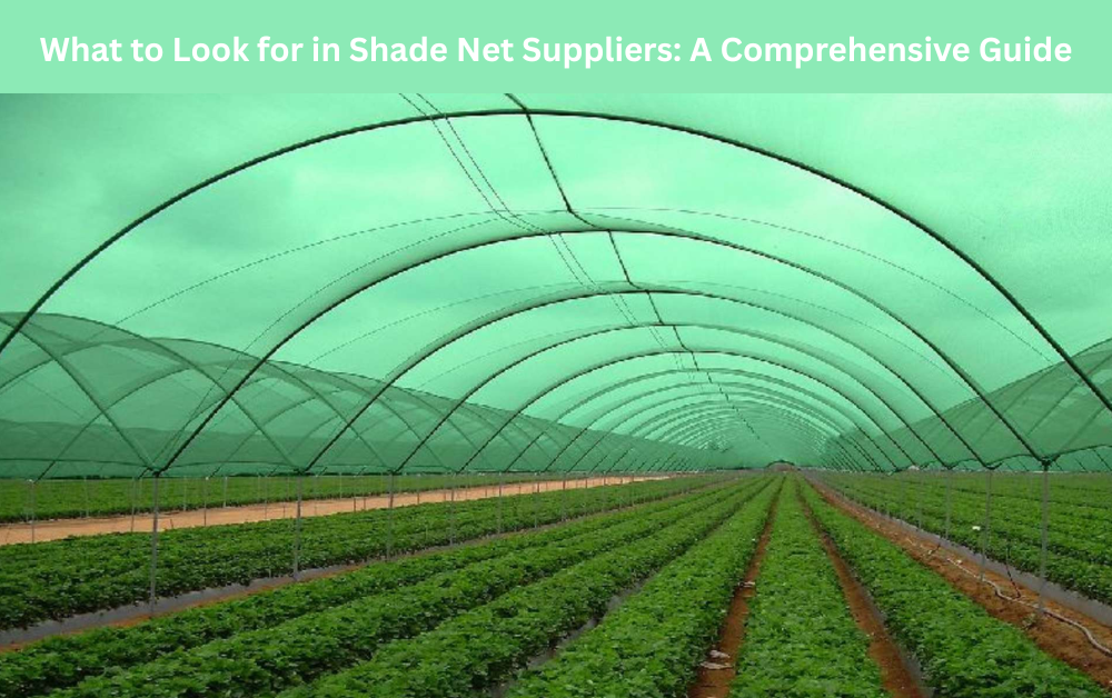 Shade Net Suppliers In UAE
