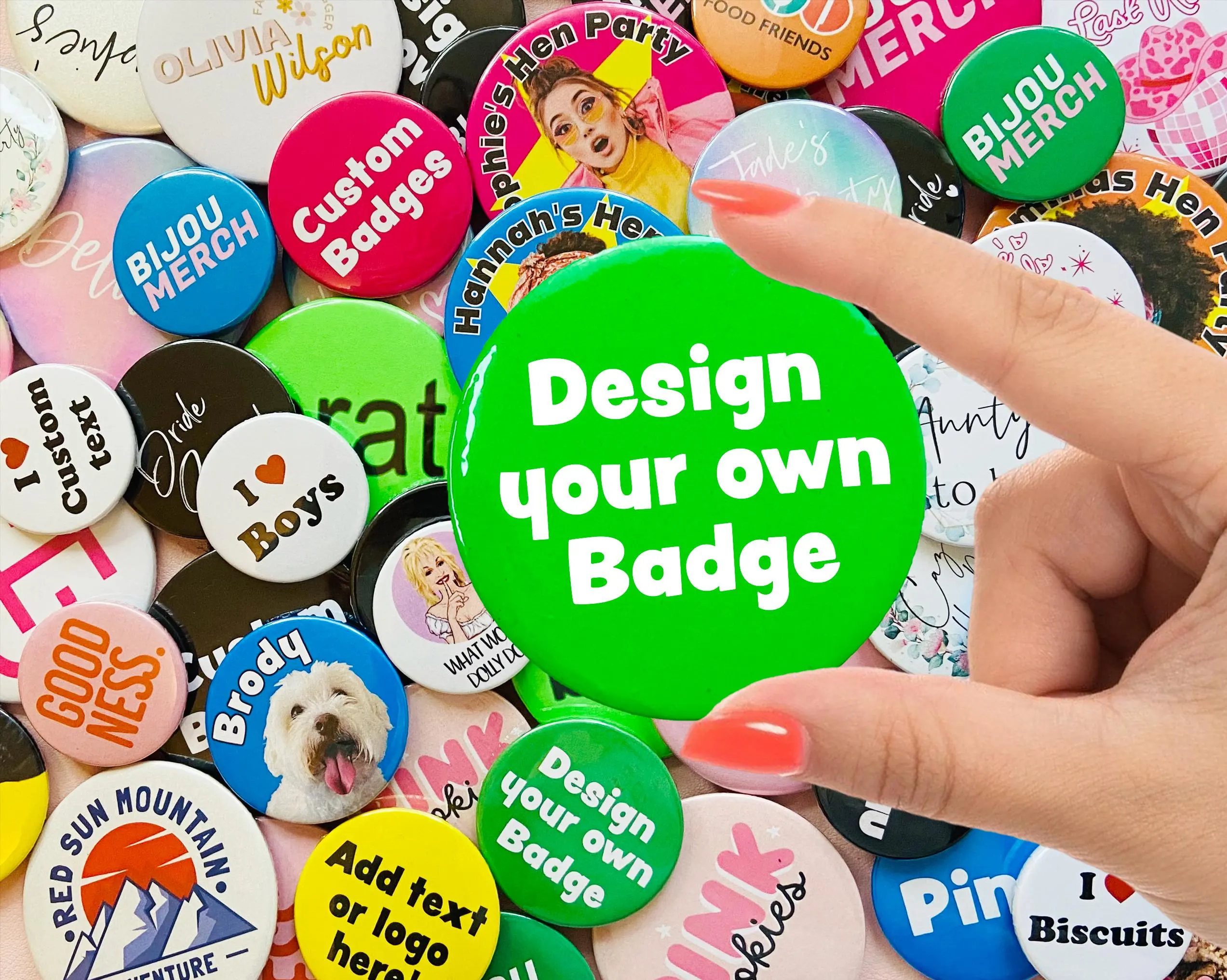 custom badges