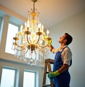 Professional Chandelier Cleaning Dubai | Crystal & Metal Care