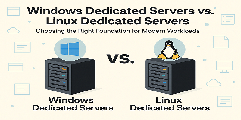 Windows Dedicated Servers vs. Linux Dedicated Servers